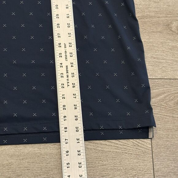 Nike Dri fit Golf Polo Shirt Mens XXL AOP Blue Golf Club Pattern Performance - Picture 5 of 8
